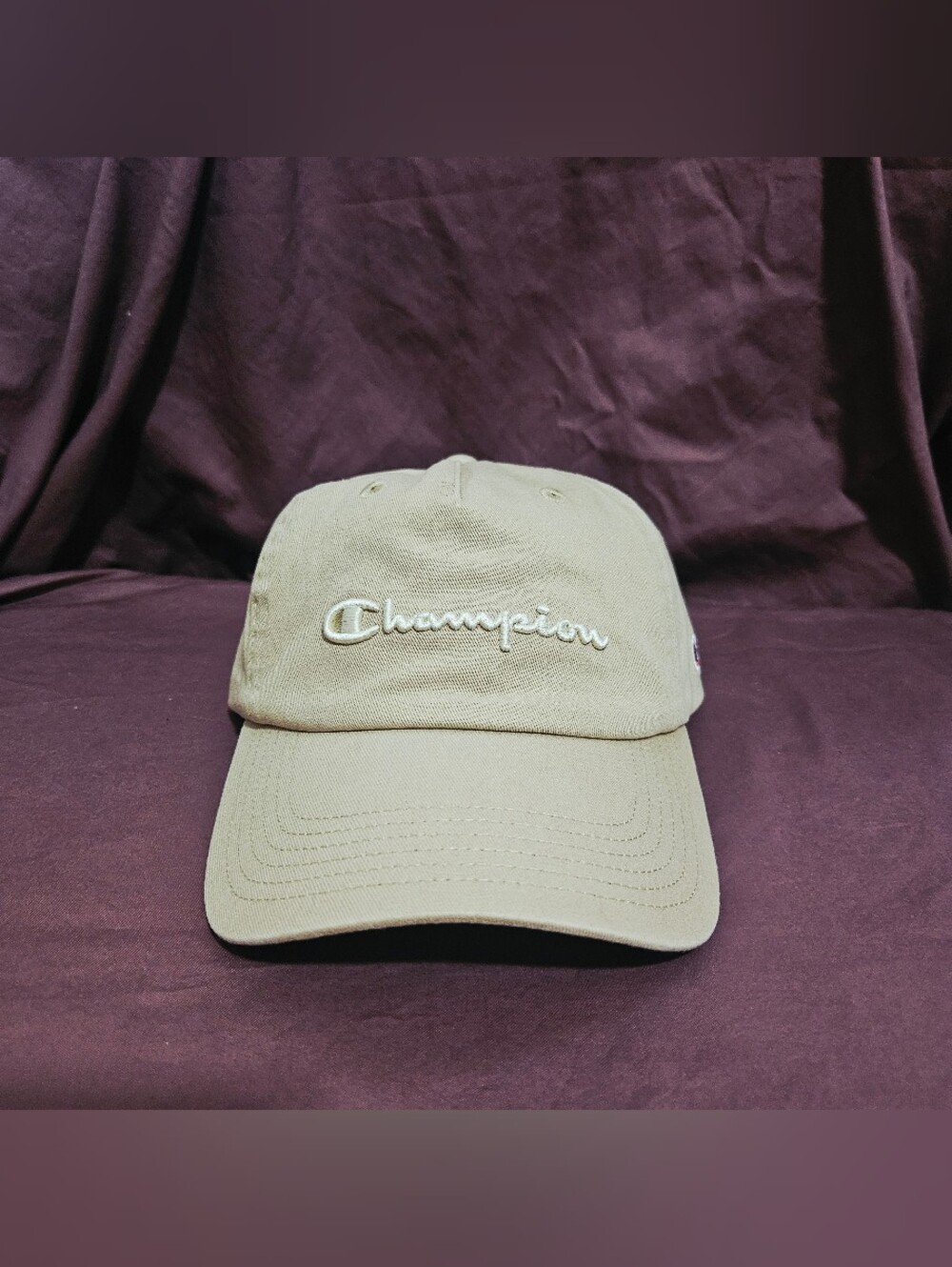 Champion Baseball Hat - Irish Cream